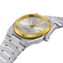 Tissot PRX Gold 35mm T931.207.41.031.01 — detail view