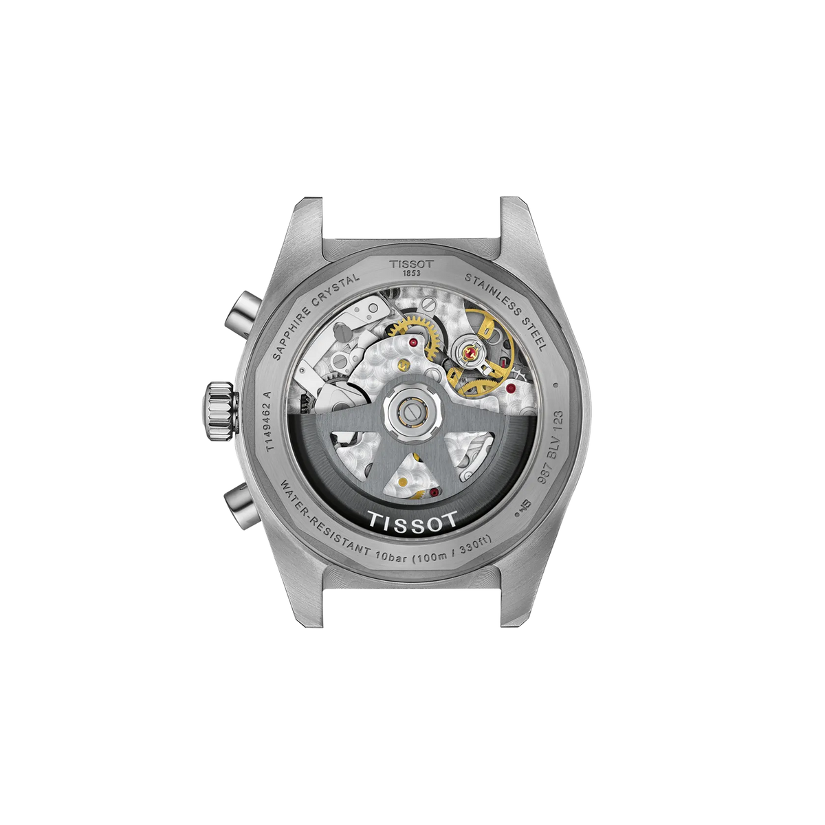 Tissot PR516 41mm T149.462.11.011.00 — detail view
