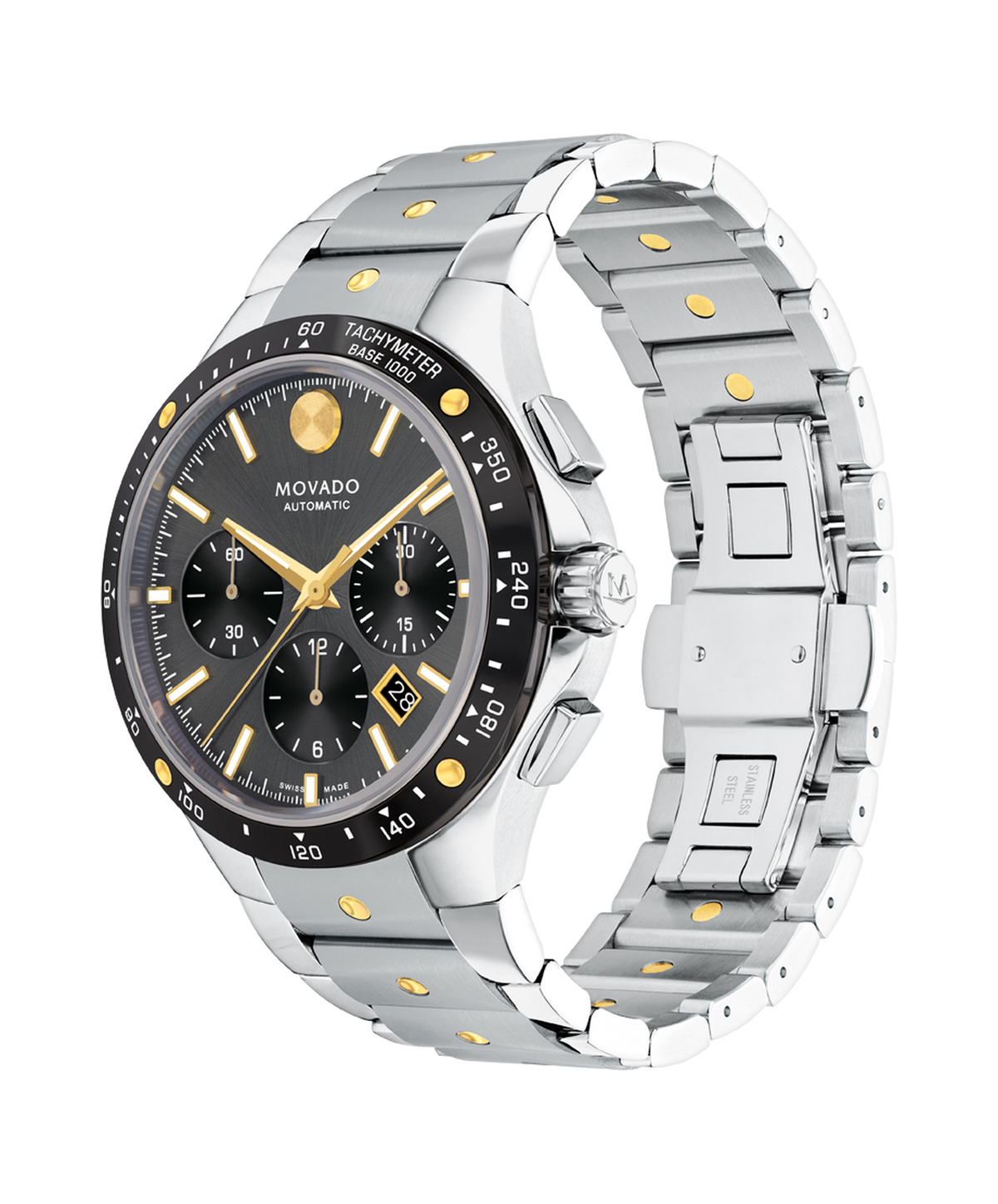 Movado Alta SE Chronograph 0607755 — detail view