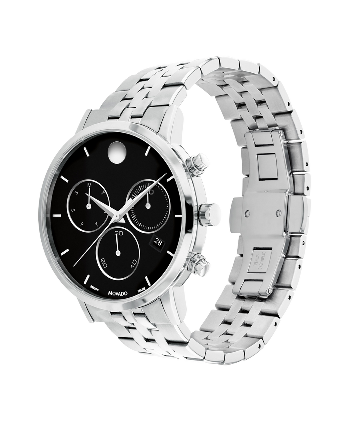 Movado Museum Classic Chronograph 0607776 — detail view