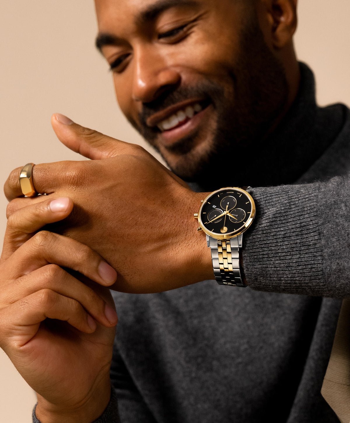 Movado Museum Classic Chronograph 0607777 — detail view