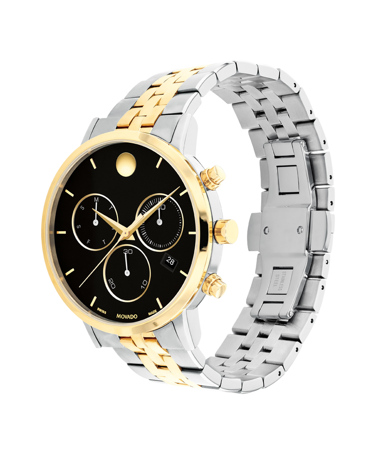 Movado Museum Classic Chronograph 0607777 — detail view