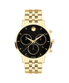 black with index · light yellow gold PVD-finished stainless steel link bracelet