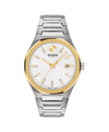 silver white with index · link bracelet stainless steel