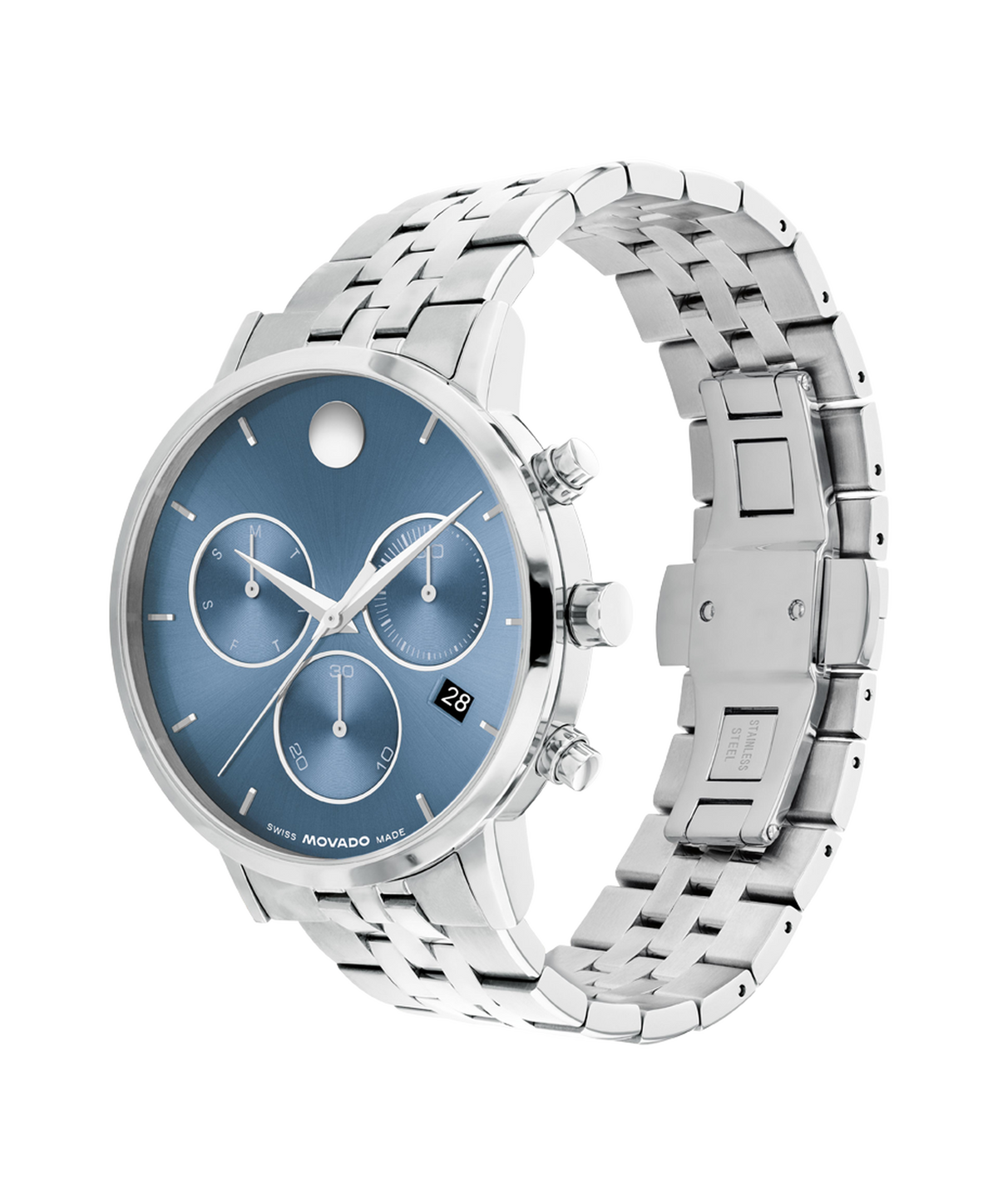 Movado Museum Classic Chronograph 0607998 — detail view