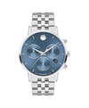 blue with index · stainless steel link bracelet
