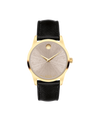 warm grey Museum with concave dot · strap
