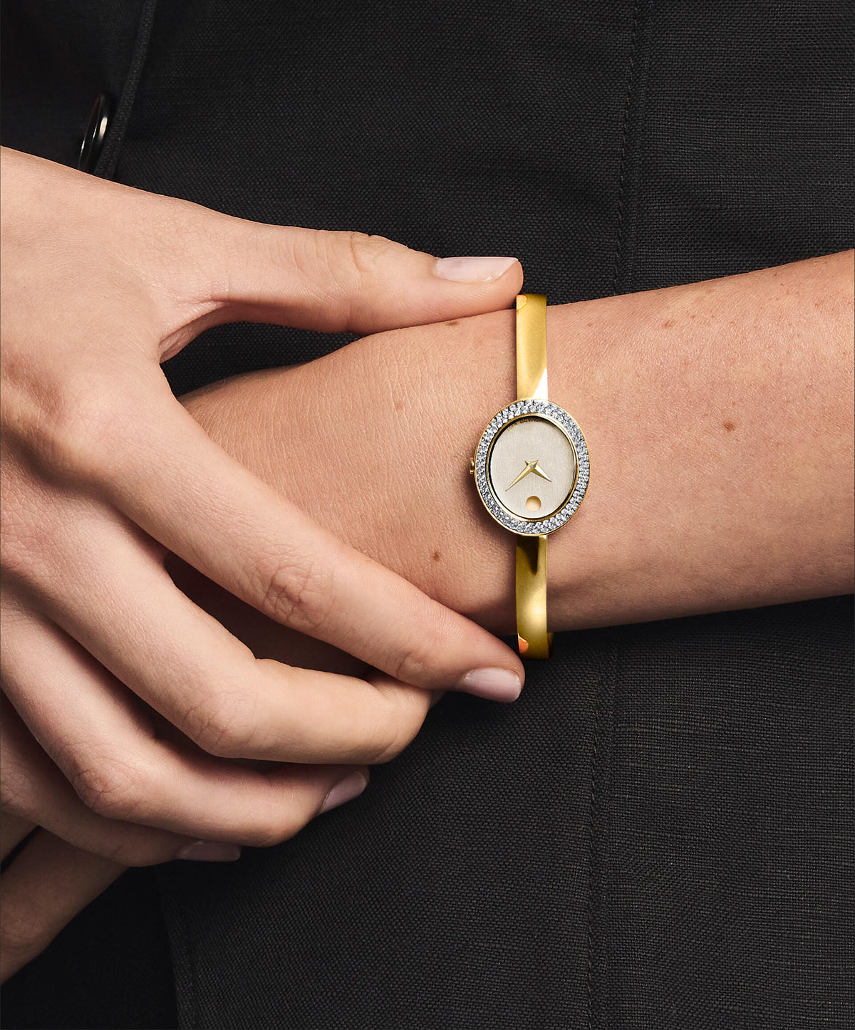 Movado Museum Bangle 0608035 — detail view