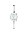 sage green Museum with concave dot · bangle bracelet stainless steel