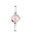 blush color Museum with concave dot · bangle bracelet stainless steel