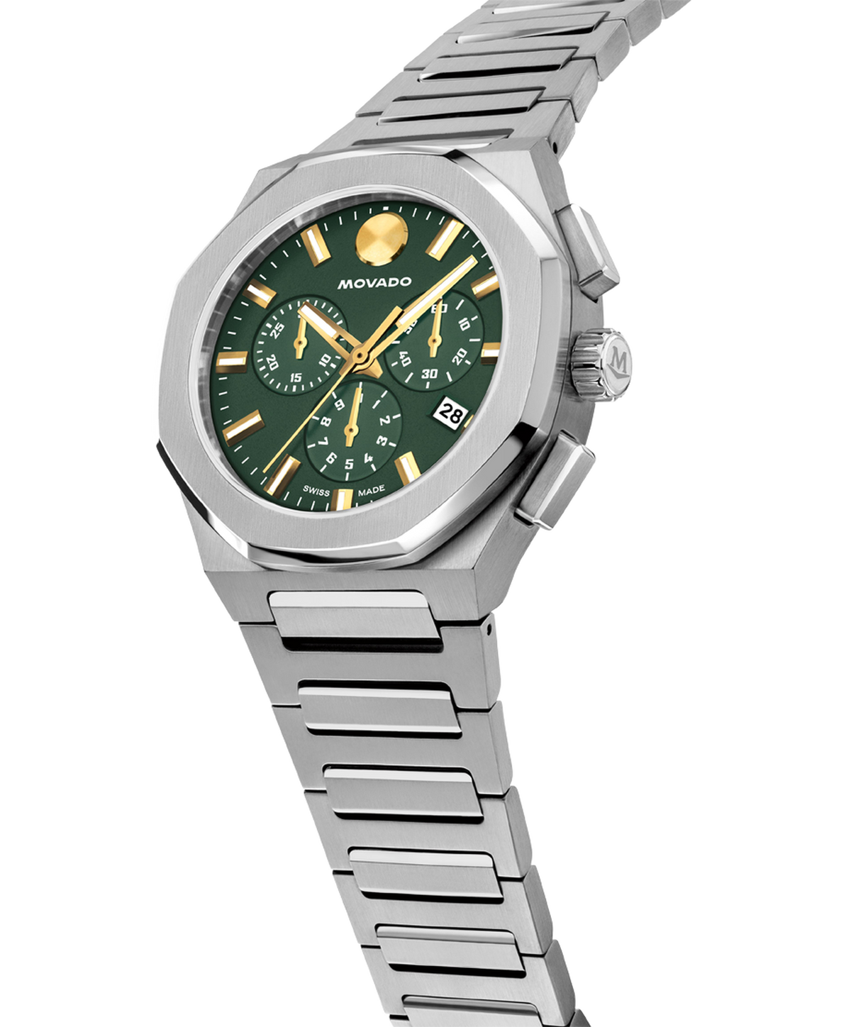 Movado Centurion Chronograph 0608111 — detail view