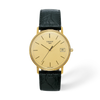 Champagne dial · Black strap