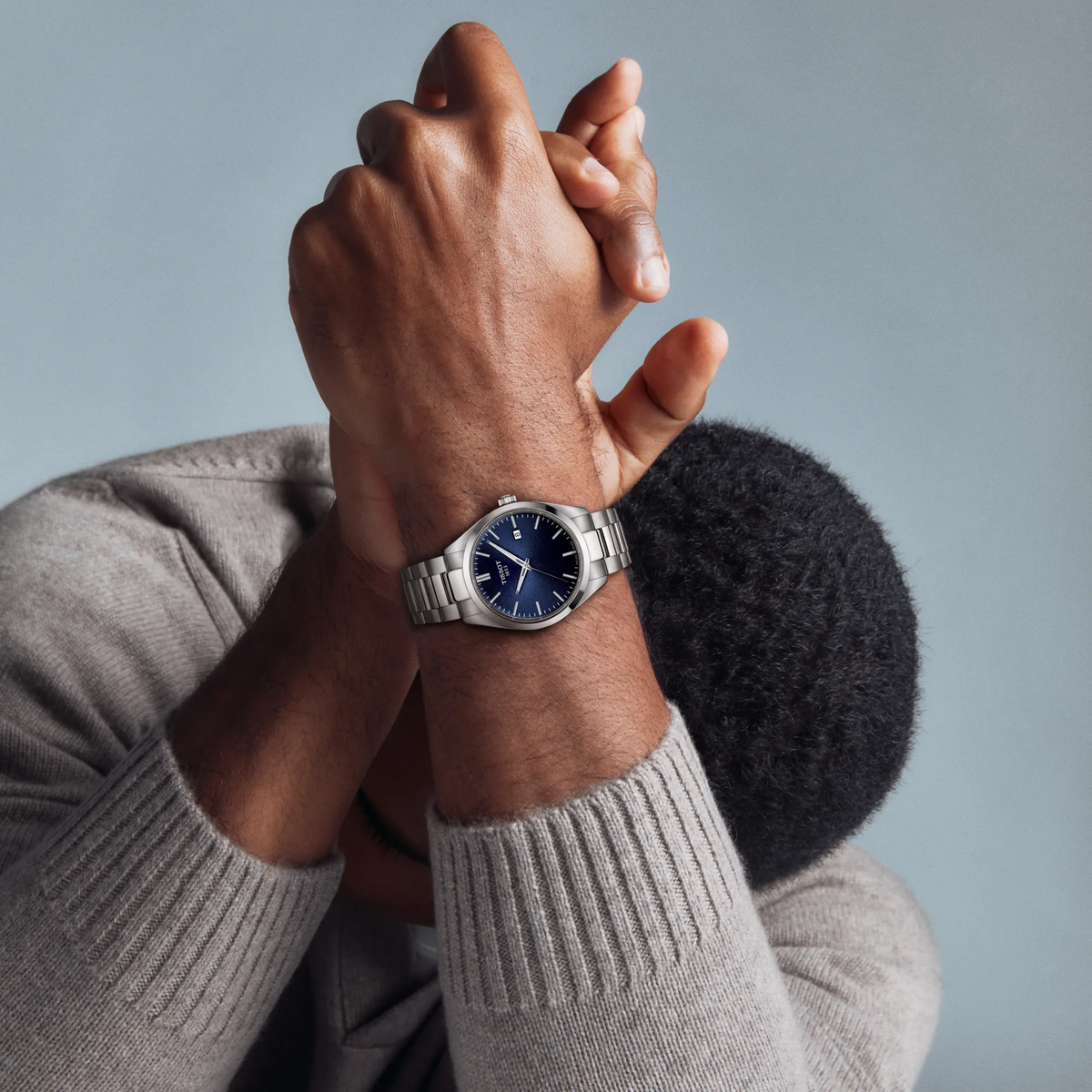 Tissot PR 100 40mm T150.410.11.041.00 — detail view