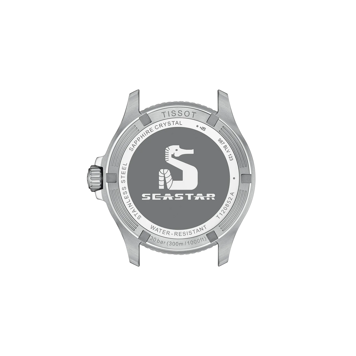 Tissot Seastar 1000 GMT 40mm T120.852.17.051.00 — detail view