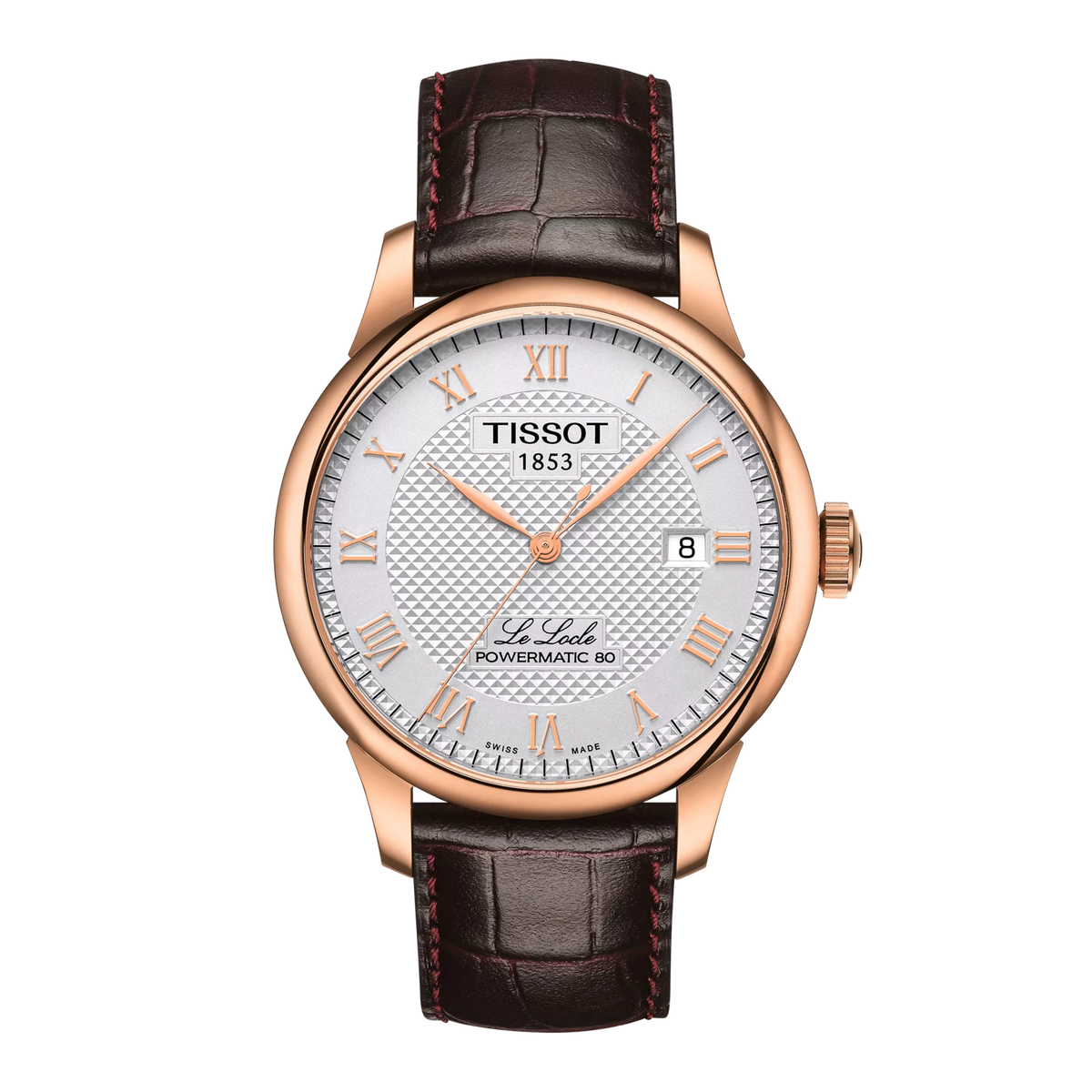 Tissot Le Locle 39.3mm T006.407.36.033.00 — detail view