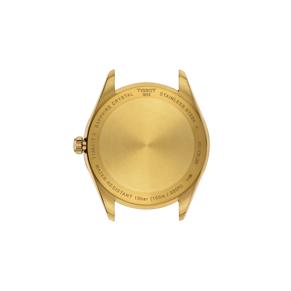 Tissot Ballade 40mm T156.410.33.051.00 — detail view