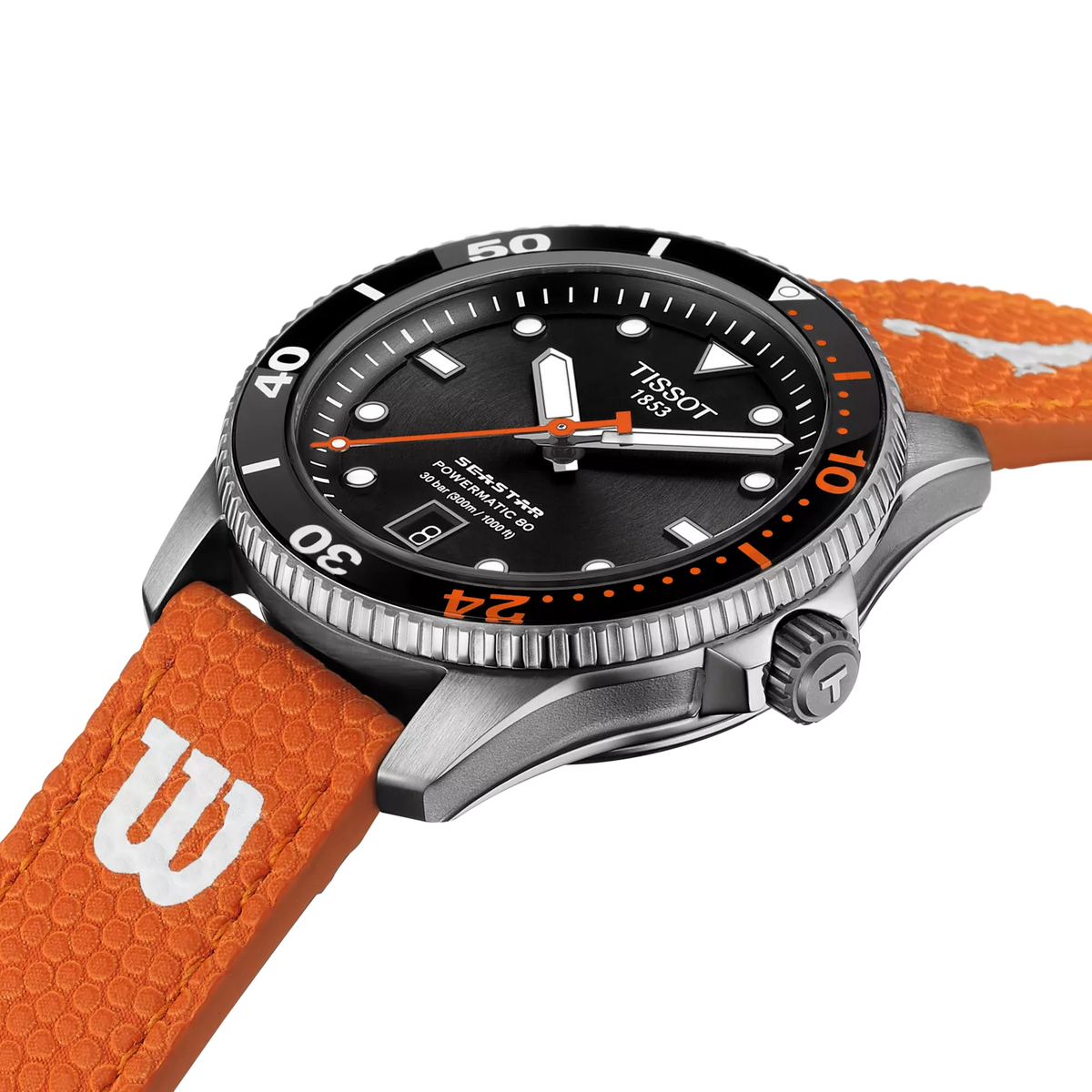 Tissot Seastar Wilson WNBA 40mm T120.807.17.051.00 — detail view