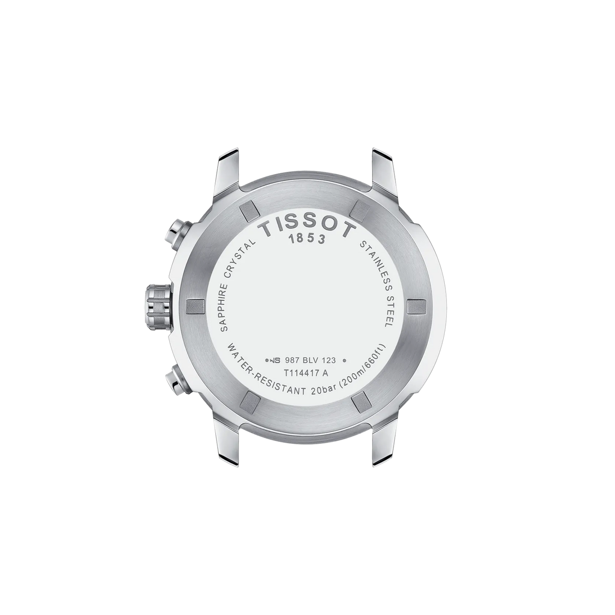 Tissot PRC 200 43mm T114.417.11.047.00 — detail view