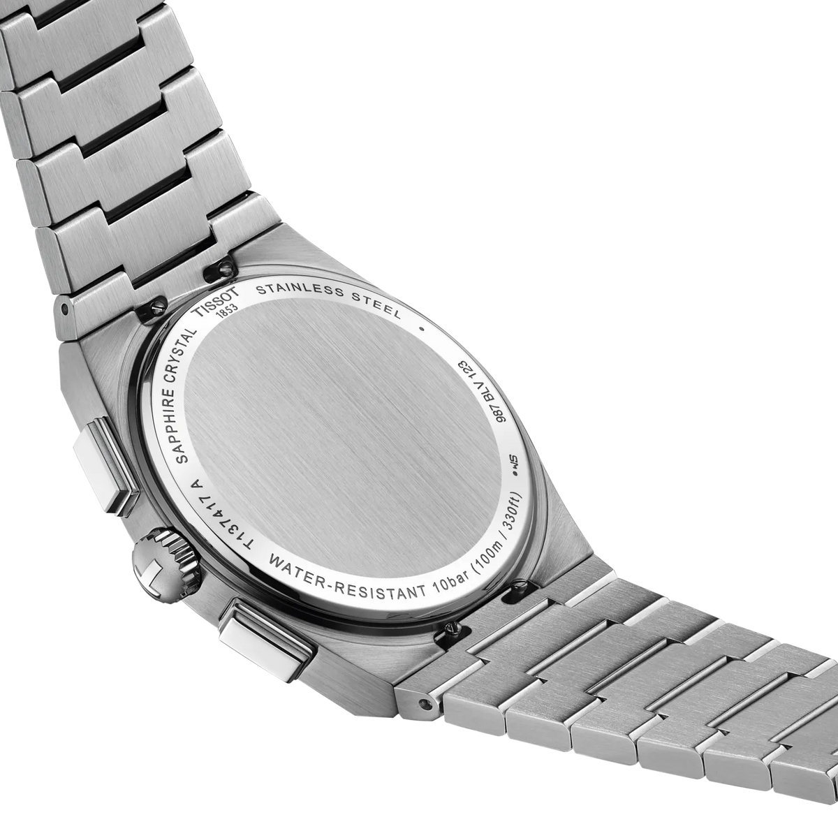 Tissot PRX 41mm T137.417.11.041.00 — detail view