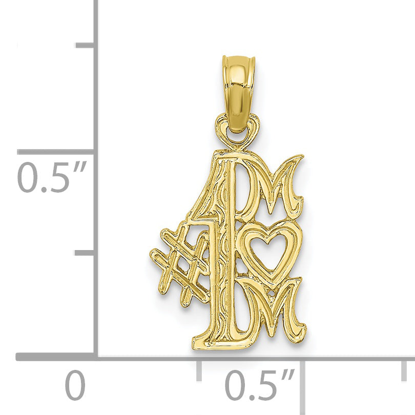 10K &num;1 MOM Pendant