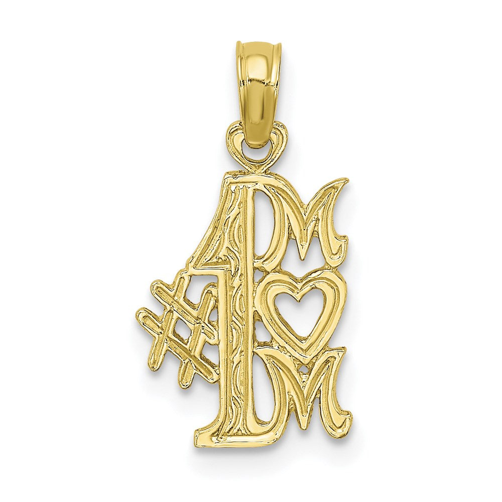 10K &num;1 MOM Pendant