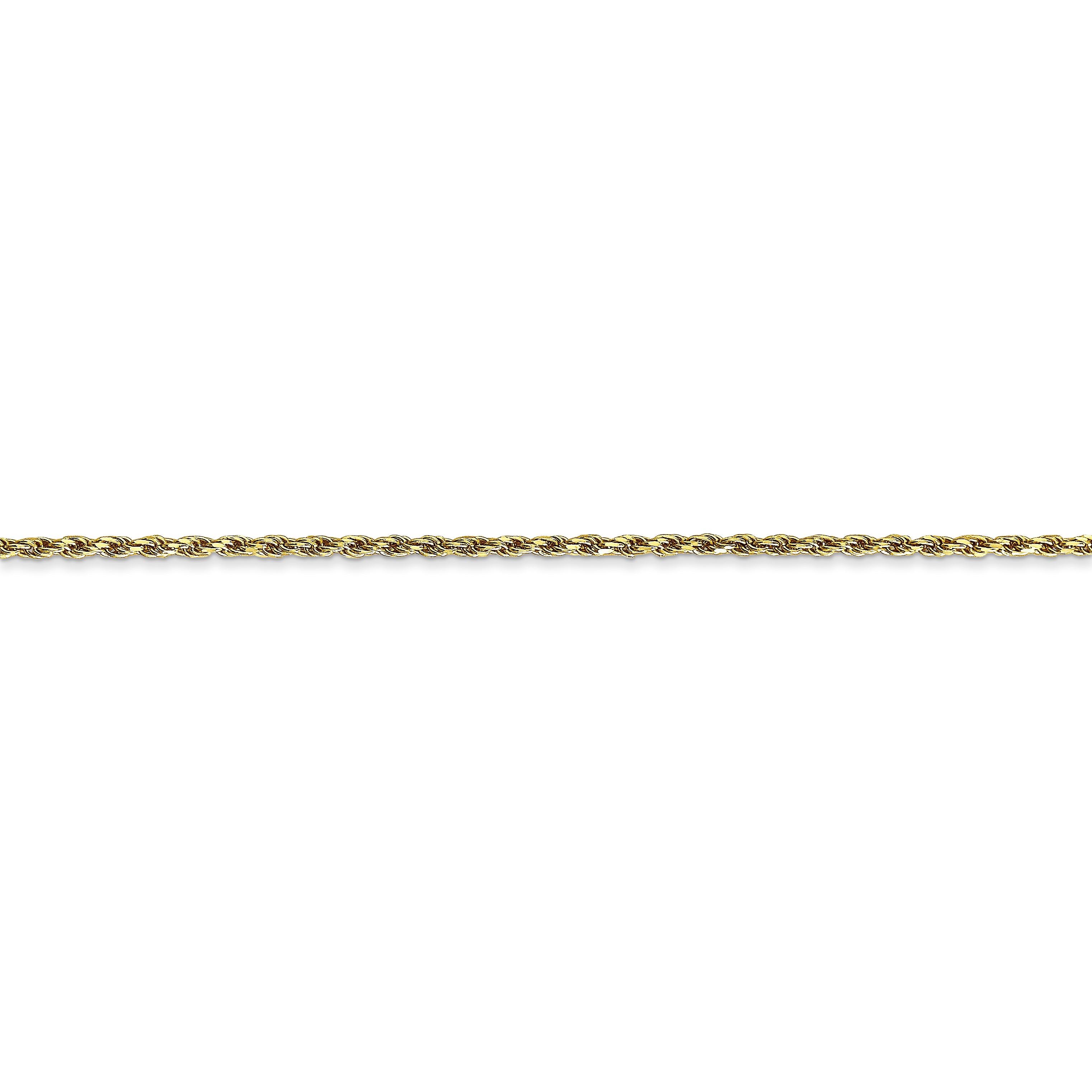 10k 1.3mm D/C Machine Made Rope Chain