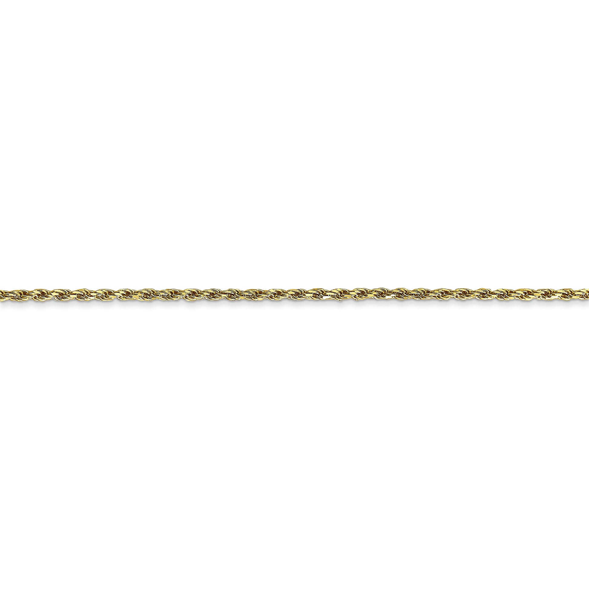 10k 1.3mm D/C Machine Made Rope Chain