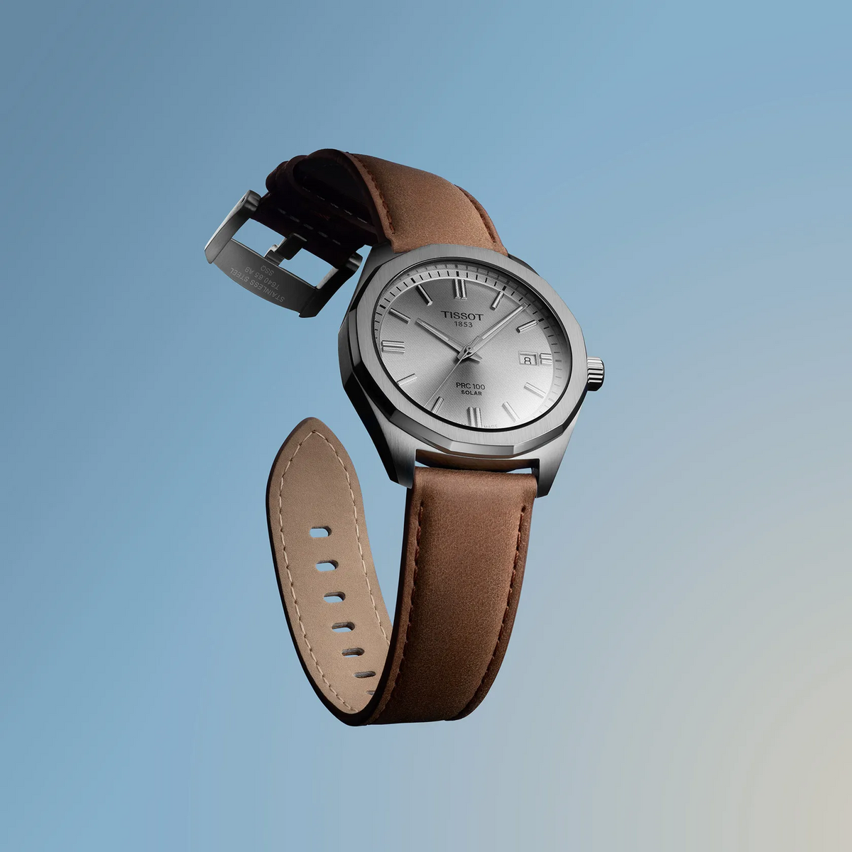Tissot PRC 100 Solar 39mm T151.422.16.031.00 — detail view