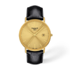 Champagne dial · Black strap