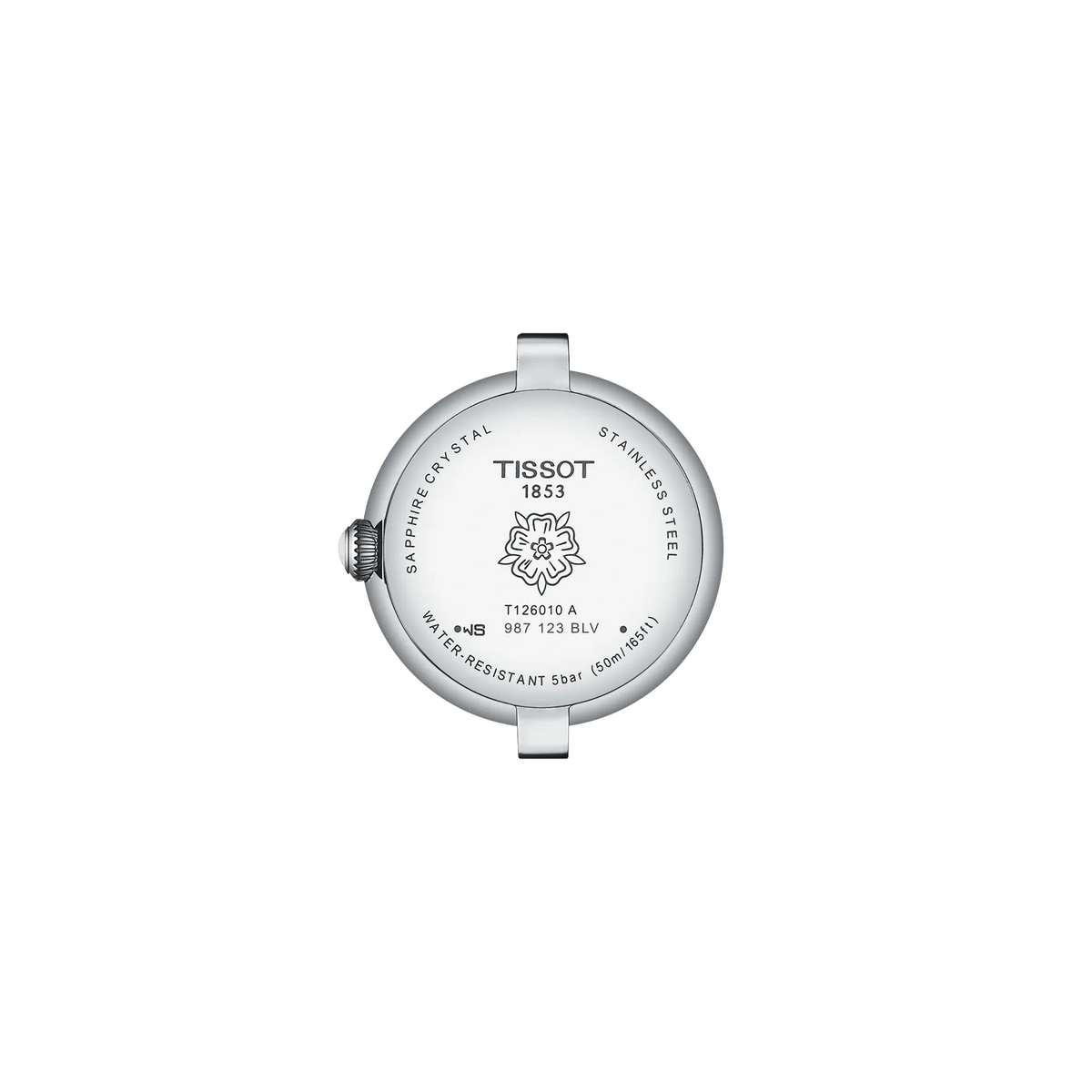 Tissot Bellissima 26mm T126.010.11.133.00 — detail view