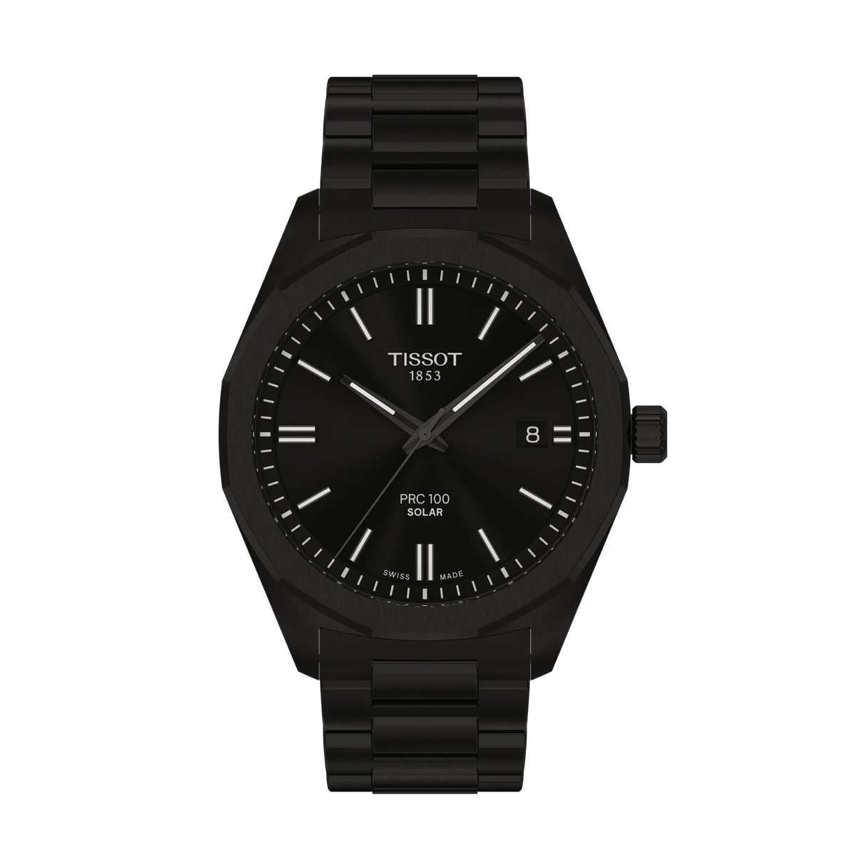 Tissot PRC 100 Solar 39mm T151.422.33.051.00 — detail view