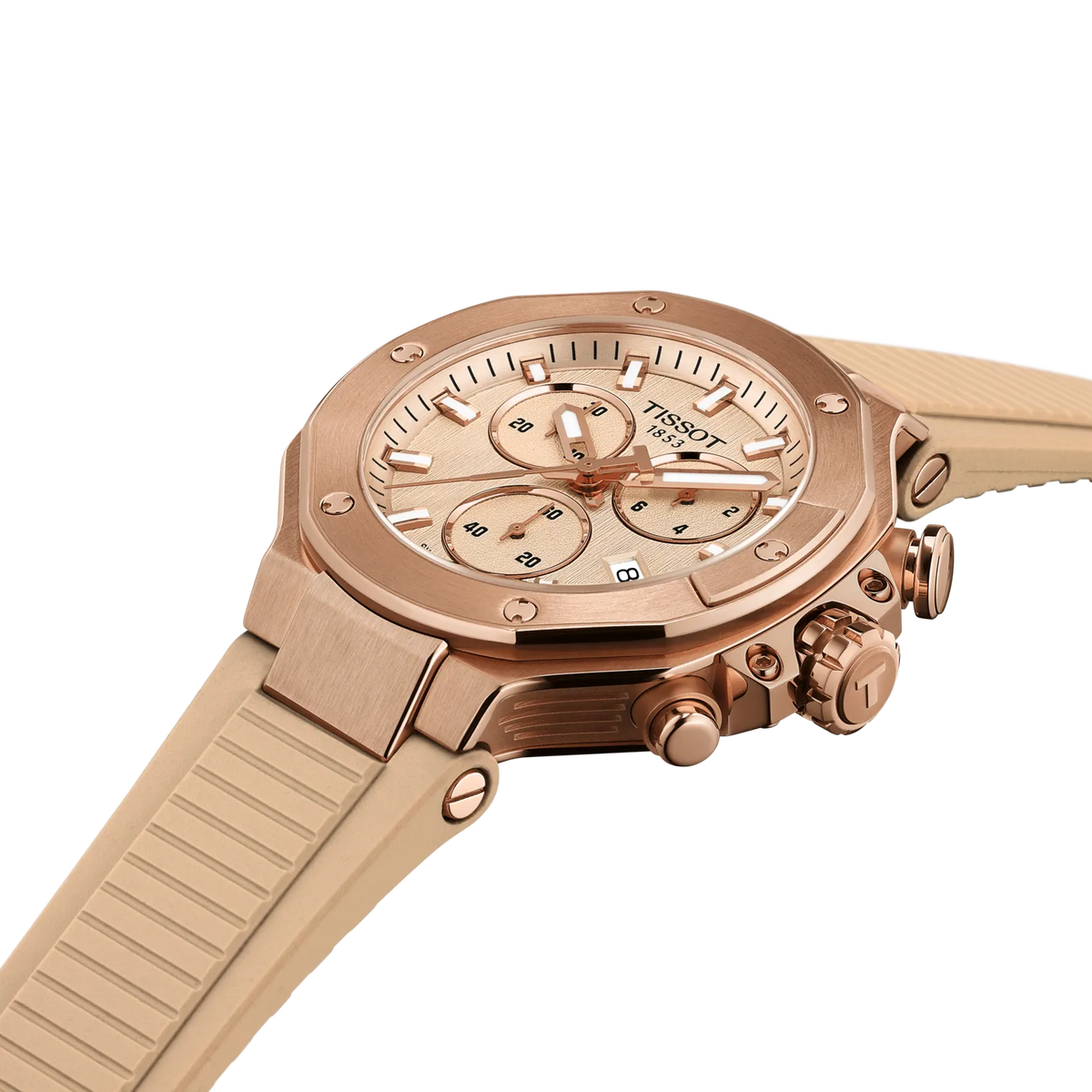 Tissot T-Race 38mm T141.817.37.501.00 — detail view