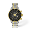 Grey gradient dial · Grey and Golden bracelet