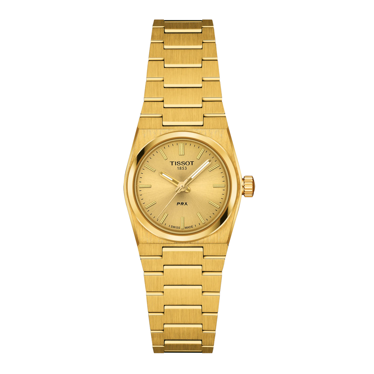 Tissot PRX 25mm T137.010.33.021.00 — detail view