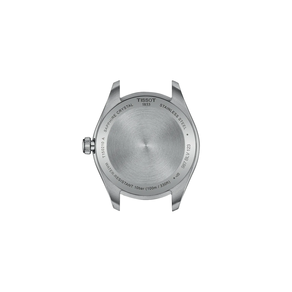 Tissot PR 100 34mm T150.210.21.031.00 — detail view