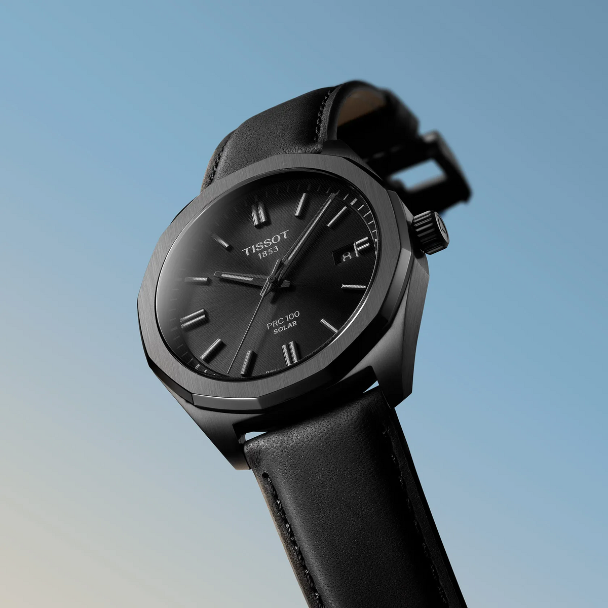 Tissot PRC 100 Solar 39mm T151.422.36.051.00 — detail view