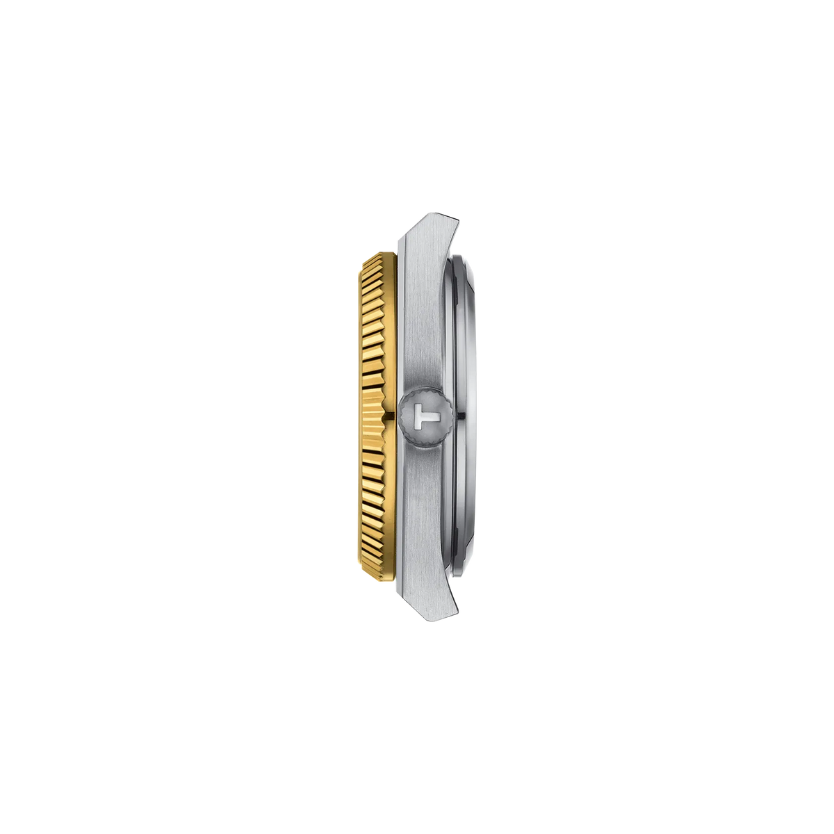 Tissot PRX Gold 35mm T931.207.41.031.01 — detail view