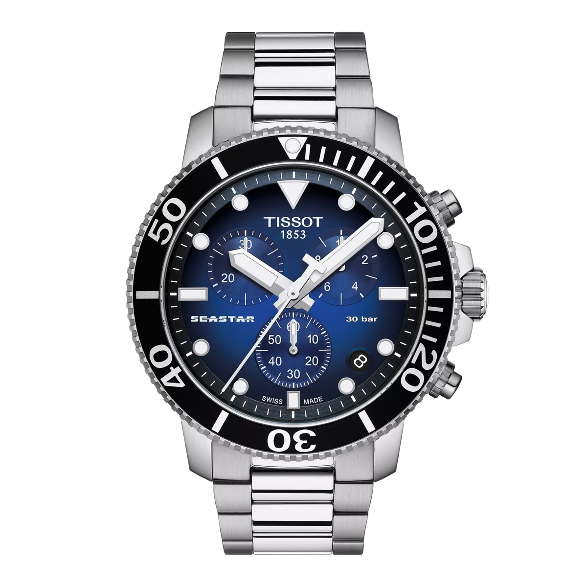Tissot Seastar 1000 45.5mm T120.417.11.041.01 — detail view