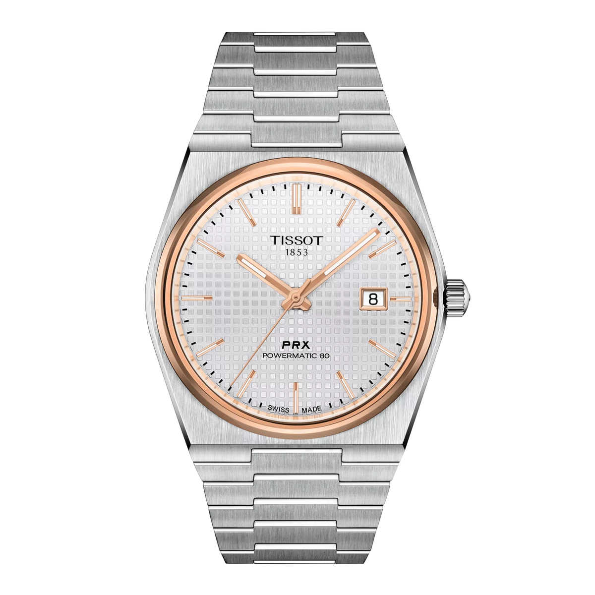 Tissot PRX 40mm T137.407.21.031.00 — detail view
