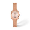 Cream dial · Golden bracelet