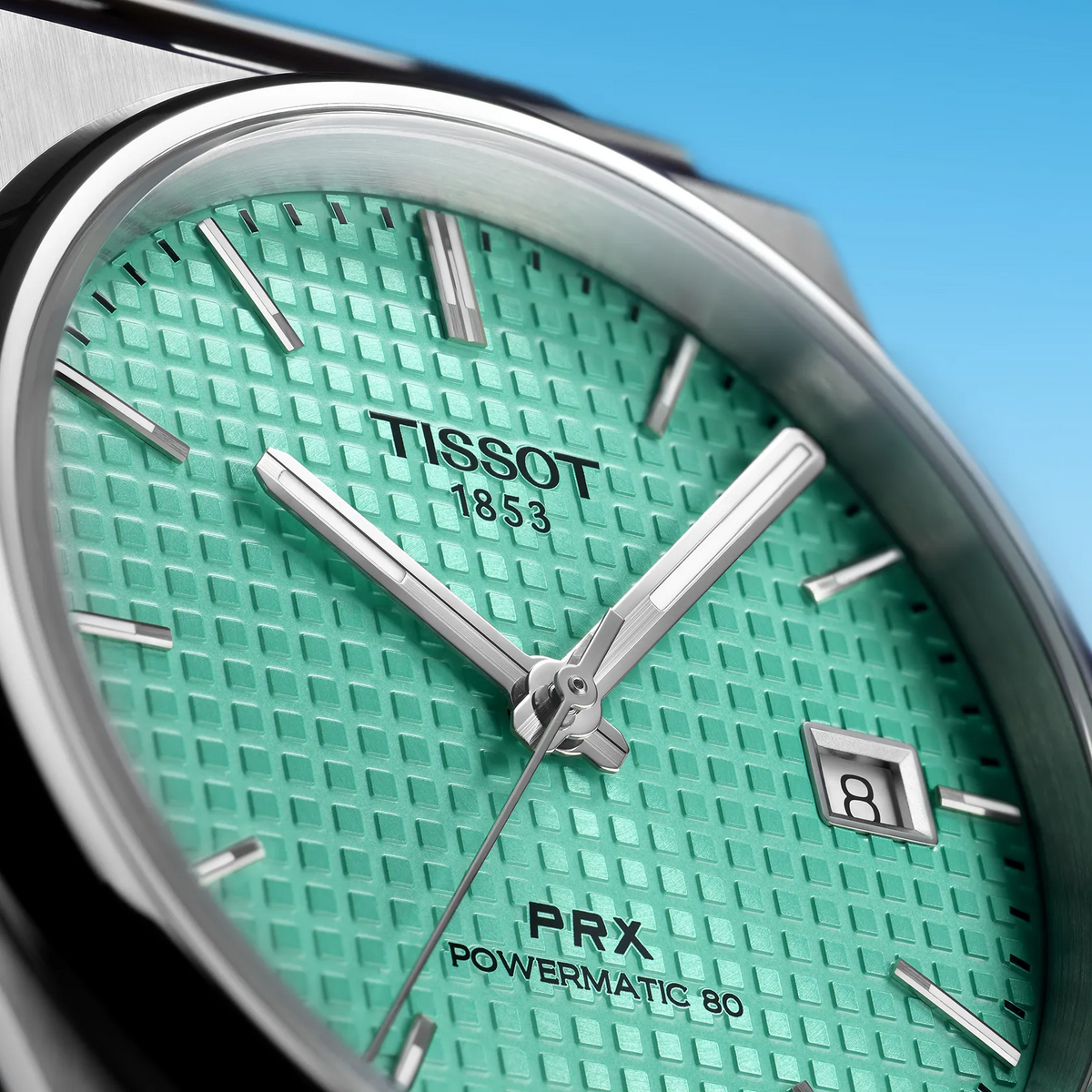 Tissot PRX 40mm T137.407.11.091.01 — detail view