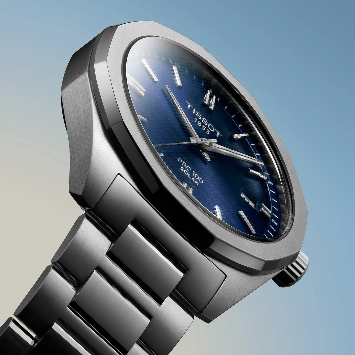 Tissot PRC 100 Solar 39mm T151.422.11.041.00 — detail view
