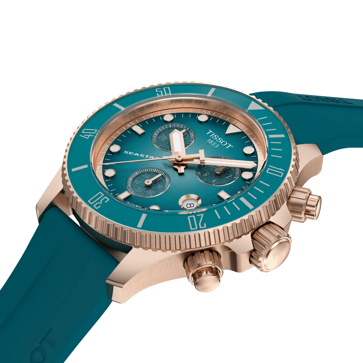 Tissot Seastar 1000 Quartz Chronograph 38mm T120.217.37.041.00 — detail view