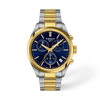 Blue dial · Grey and Golden bracelet