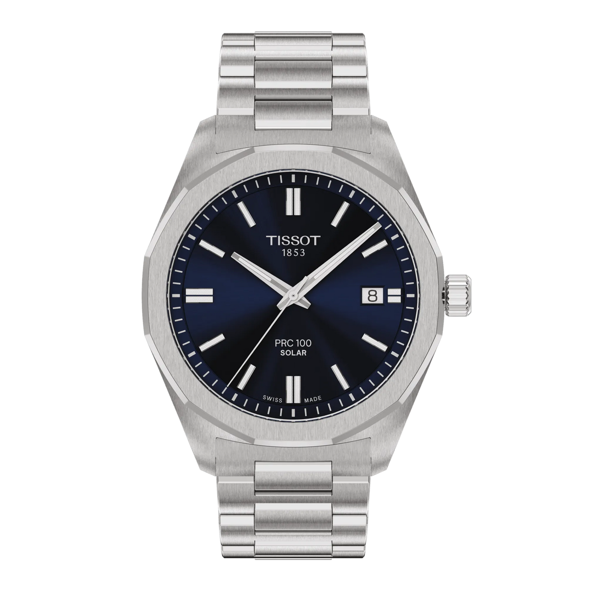 Tissot PRC 100 Solar 39mm T151.422.11.041.00 — detail view