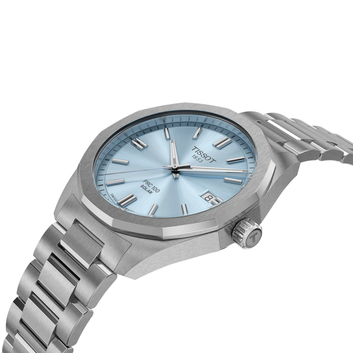 Tissot PRC 100 Solar 39mm T151.422.11.351.00 — detail view