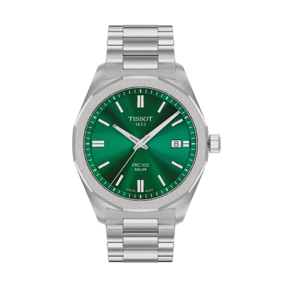 Tissot PRC 100 Solar 39mm T151.422.11.091.00 — detail view