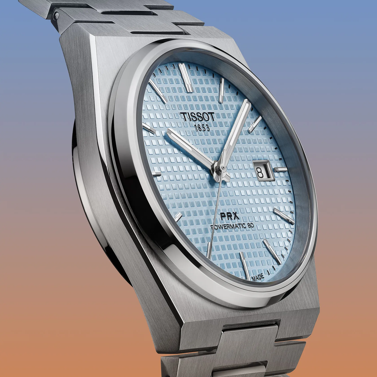 Tissot PRX 35mm T137.210.11.041.00 — detail view