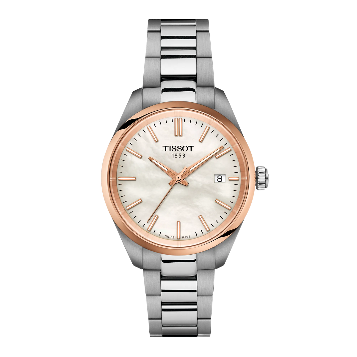 Tissot PR 100 34mm T150.210.21.111.00 — detail view