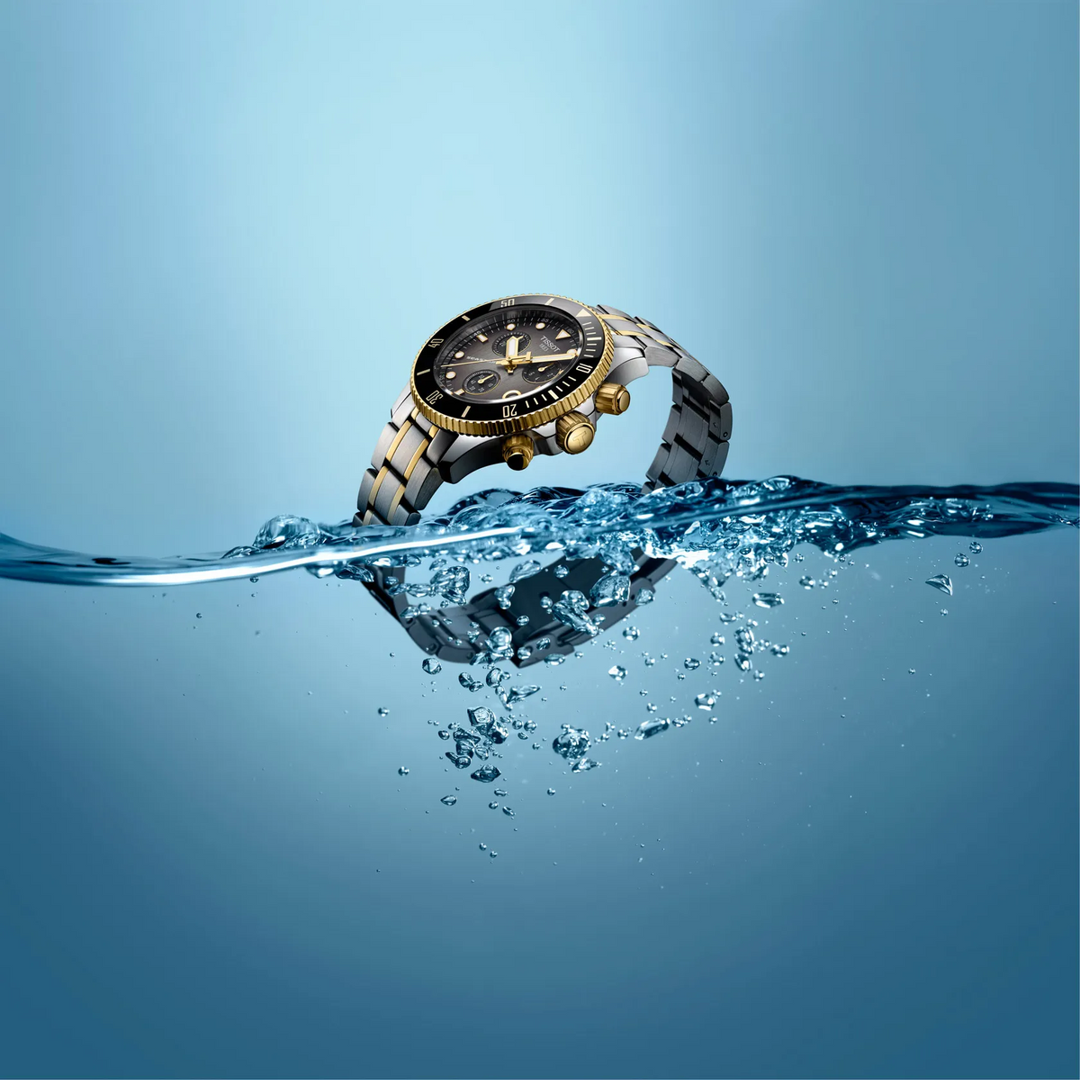 Tissot Seastar 1000 38mm T120.217.22.061.00 — detail view